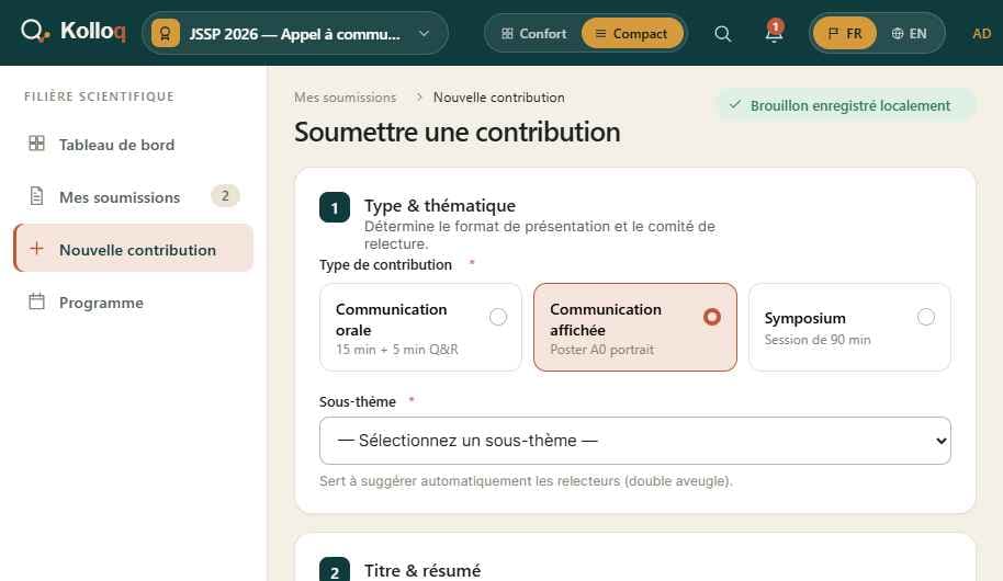Soumission, relecture, arbitrage